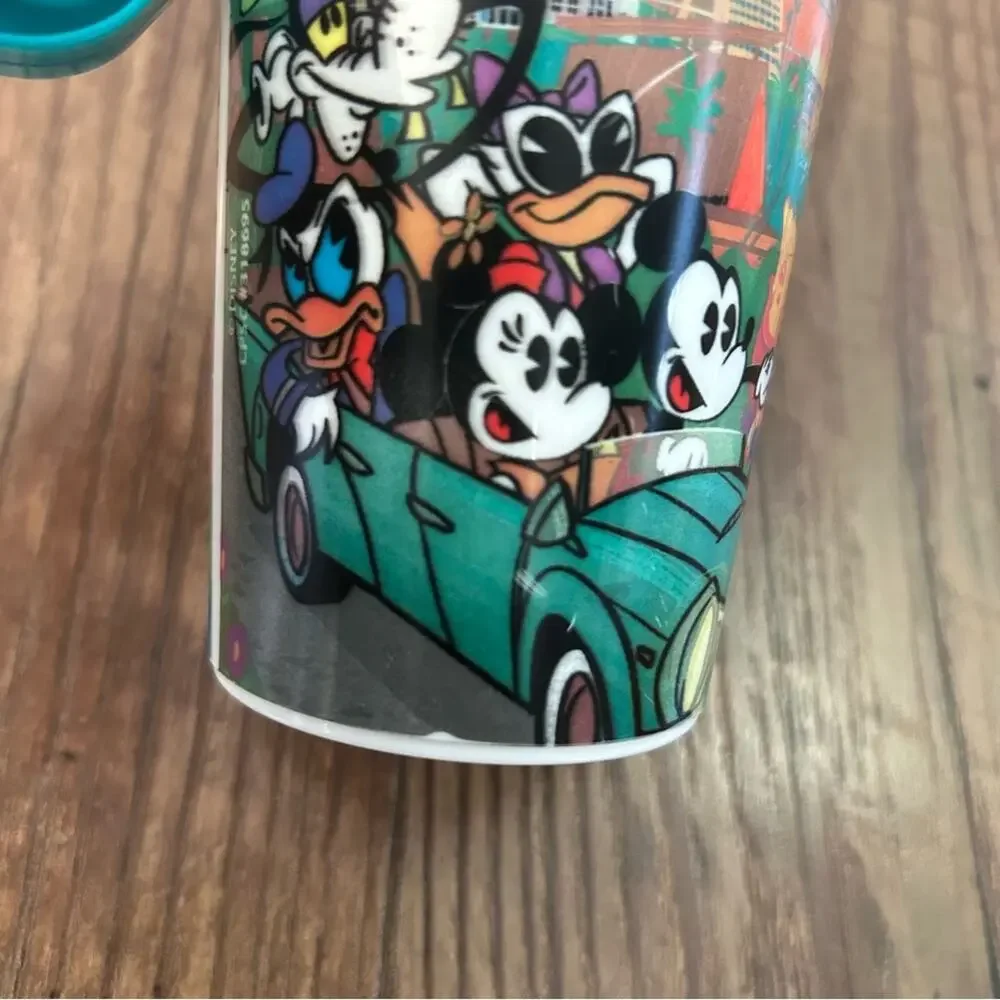 Walt Disney World Resort Reusable Mug Insulated Teal Color